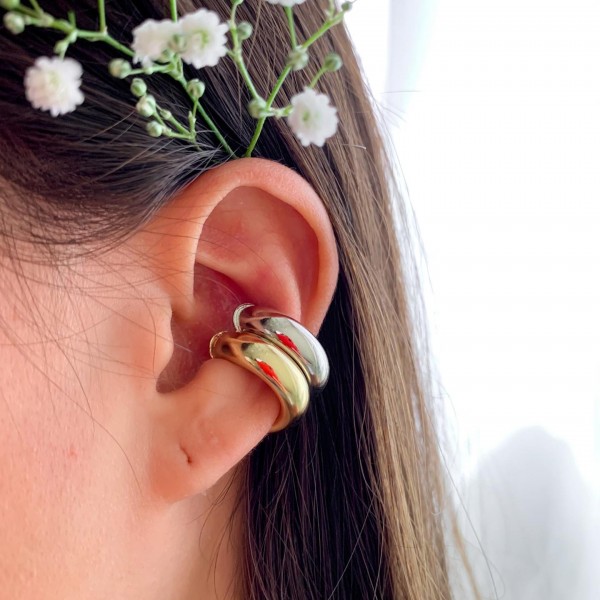 Piercing Fake Tubo Liso Ródio
