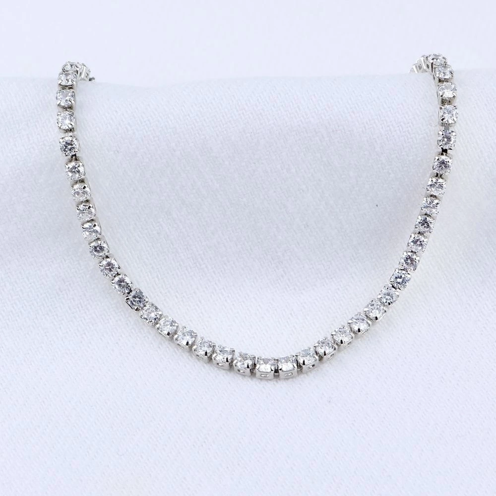 Pulseira Riviera Cristal 2MM